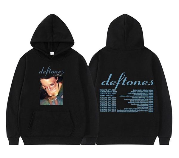 men's hoodies & sweatshirts deftones around the fur tour band concert hoodie mens punk hip hop men women fashion retro grunge sweatshir, Black
men's hoodies & sweatshirts deftones around the fur tour band concert hoodie mens punk hip hop men women fashion retro grunge sweatshir, Black
