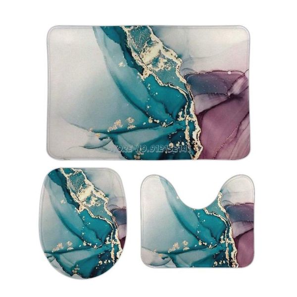 bath mats marbled effect 3pcs bathroom set non-slip rug print carpet doormats toilet seat cover marble gold blue
bath mats marbled effect 3pcs bathroom set non-slip rug print carpet doormats toilet seat cover marble gold blue
