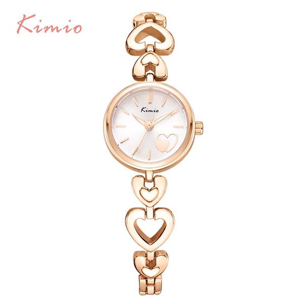 wristwatches kimio women's watches shell surface love heart bracelet watch stainless steel quartz wristwatch ladies dress clock, Slivery;brown
wristwatches kimio women's watches shell surface love heart bracelet watch stainless steel quartz wristwatch ladies dress clock, Slivery;brown
