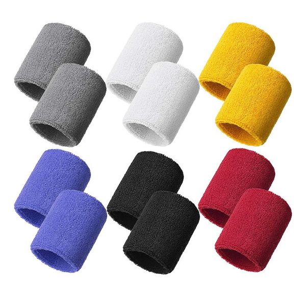 wrist support 2 pcs brace wraps guards sport cotton wristbands for men & women gym volleyball basketball fitness sweat bands, Black;red
wrist support 2 pcs brace wraps guards sport cotton wristbands for men & women gym volleyball basketball fitness sweat bands, Black;red
