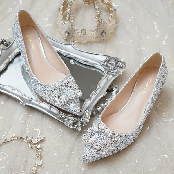 dress shoes wedding women's rough heel winter pregnant women can usually wear annual sequin white crystal, Black
dress shoes wedding women's rough heel winter pregnant women can usually wear annual sequin white crystal, Black