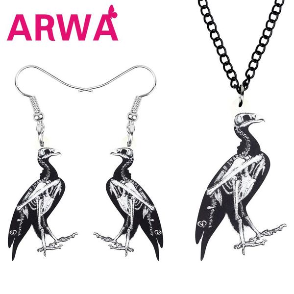 earrings & necklace arwa acrylic halloween bird skull jewelry sets long lovely animal for women teen kids party gift accessories, Silver
earrings & necklace arwa acrylic halloween bird skull jewelry sets long lovely animal for women teen kids party gift accessories, Silver