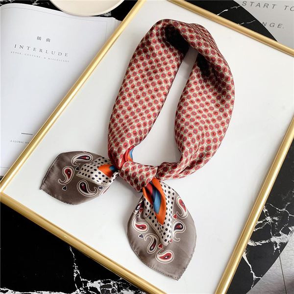 scarves 2021 spring square neck scarf women bandana hair band design print dot female foulard headband shawl wrap neckerchief, Blue;gray
scarves 2021 spring square neck scarf women bandana hair band design print dot female foulard headband shawl wrap neckerchief, Blue;gray