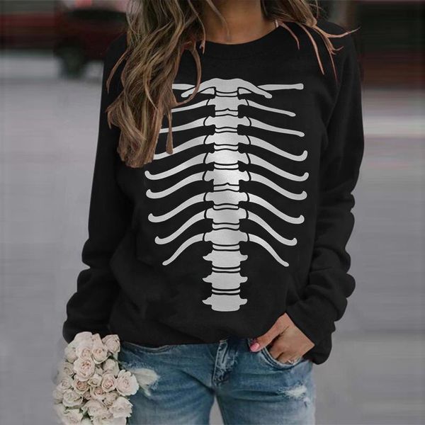 women's hoodies & sweatshirts american fashion -selling skeleton printing anime men women long-sleeved o-neck loose streetwear y2k pull, Black
women's hoodies & sweatshirts american fashion -selling skeleton printing anime men women long-sleeved o-neck loose streetwear y2k pull, Black