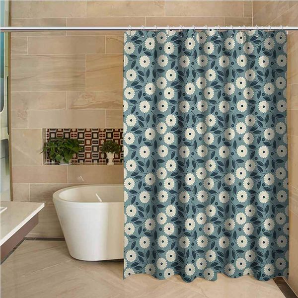 ivory and blue shower stall curtains garden art style bouquet of ornate flowers illustration machine washable 40"x72",ivory dark
ivory and blue shower stall curtains garden art style bouquet of ornate flowers illustration machine washable 40"x72",ivory dark