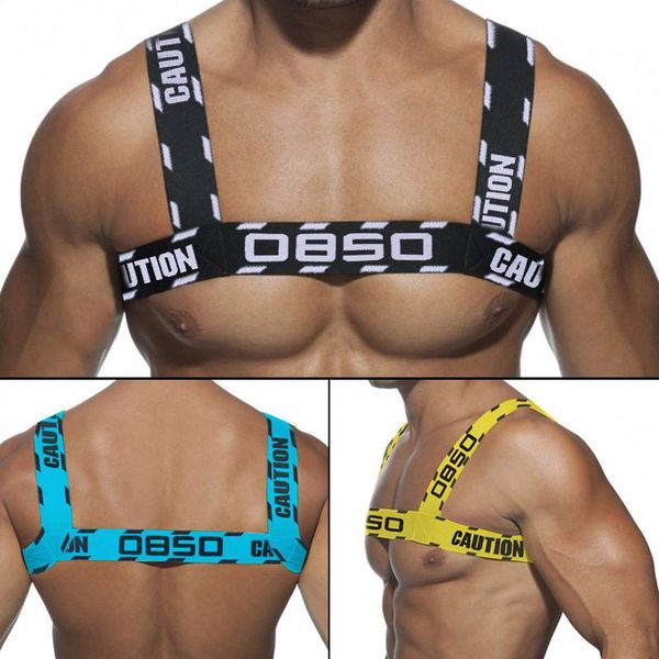 back support mens chest strap nylon spandex solid color male elastic shoulder straps muscle men party carnival decoration gay 2021, Black;blue
back support mens chest strap nylon spandex solid color male elastic shoulder straps muscle men party carnival decoration gay 2021, Black;blue