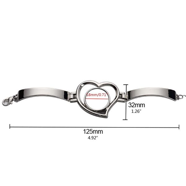 charm bracelets creative sublimation blank diy metal bracelet retro pendant gift for friends/family u90f, Golden;silver
charm bracelets creative sublimation blank diy metal bracelet retro pendant gift for friends/family u90f, Golden;silver