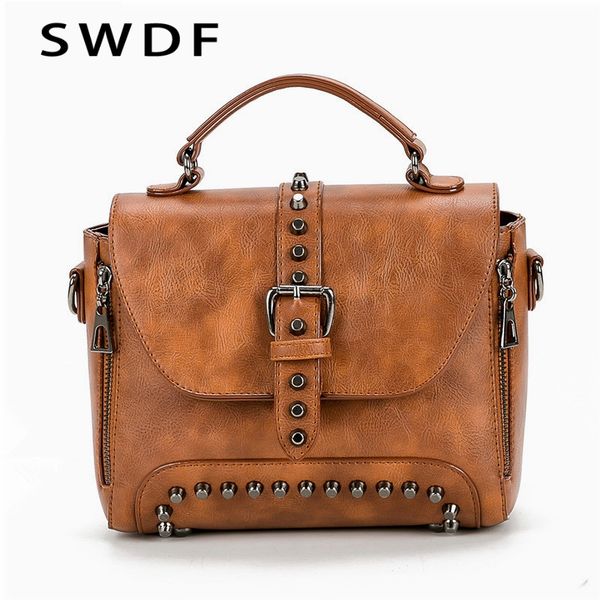 swdf 2021 new women handbag rivet messenger bags shoulder bags matte pu satchels crossbody purse simple fashion bag ladies
swdf 2021 new women handbag rivet messenger bags shoulder bags matte pu satchels crossbody purse simple fashion bag ladies