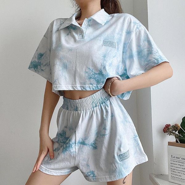 women's tracksuits summer tracksuit shorts sets two pieces women fashion tie-dye t-shirt casual short sleeve high waist trousers, Gray
women's tracksuits summer tracksuit shorts sets two pieces women fashion tie-dye t-shirt casual short sleeve high waist trousers, Gray