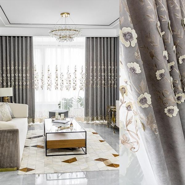 curtain & drapes in living room luxury blue curtains with embroidery for bedroom livingroom window treatment sheer tulle
curtain & drapes in living room luxury blue curtains with embroidery for bedroom livingroom window treatment sheer tulle