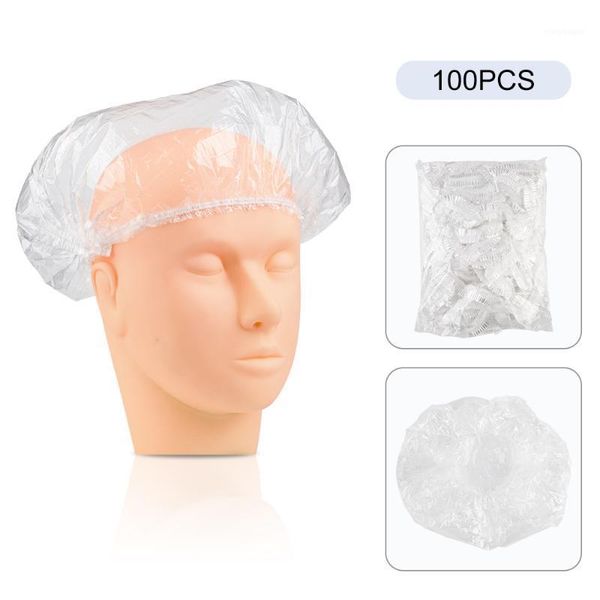 100pcs waterproof hair protect plastic hook cap transparent makeup salon elastic home diy dye hat for women men shower hat1
100pcs waterproof hair protect plastic hook cap transparent makeup salon elastic home diy dye hat for women men shower hat1
