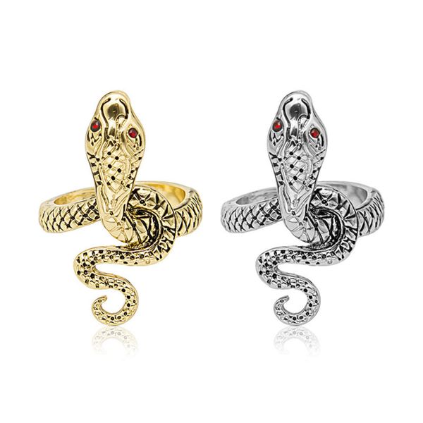 jewelry personality exaggeration winding trend dark hip hop versatile snake ring, Black
jewelry personality exaggeration winding trend dark hip hop versatile snake ring, Black