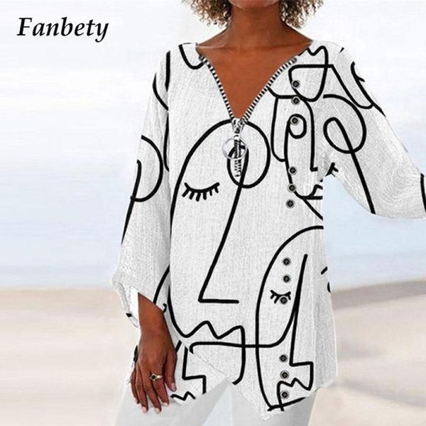 women's blouses & shirts 2021 vintage spring zip v neck elegant cartoon print loose pullover autumn fashion casual long sleeve blusas, White
women's blouses & shirts 2021 vintage spring zip v neck elegant cartoon print loose pullover autumn fashion casual long sleeve blusas, White