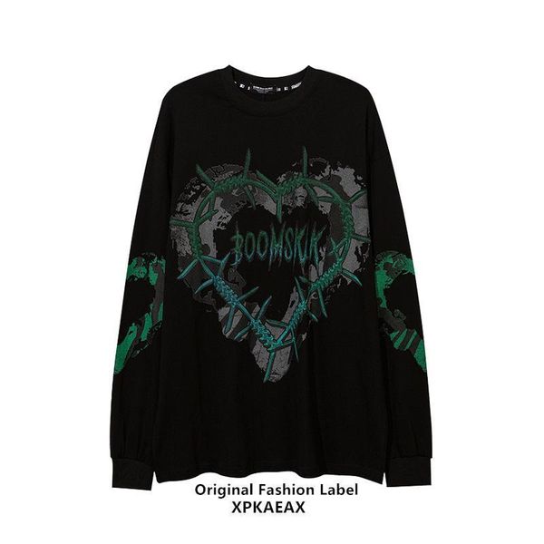 sweatshirt y2k tide round neck sweater european and american street long-sleeved t-shirt bottoming shirt for men and women, Black
sweatshirt y2k tide round neck sweater european and american street long-sleeved t-shirt bottoming shirt for men and women, Black