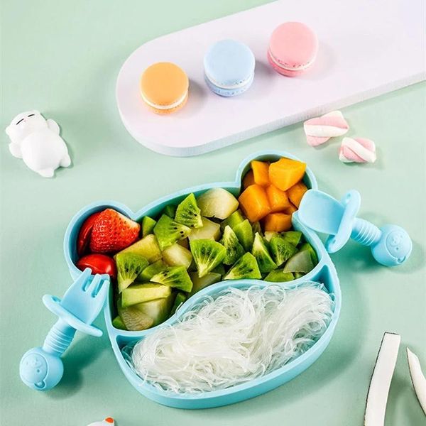 baby silicone plate set kids bowl plates feeding silica gel dishes tableware with spoon fork bowls
baby silicone plate set kids bowl plates feeding silica gel dishes tableware with spoon fork bowls