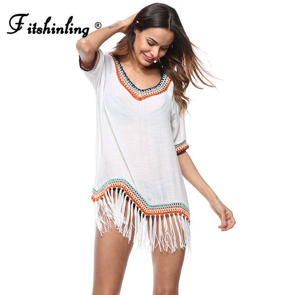 fitshinling colorful handmade crochet pareos swimwear patchwork slim bohemian dress fringe sheer beach bikini cover up new
fitshinling colorful handmade crochet pareos swimwear patchwork slim bohemian dress fringe sheer beach bikini cover up new