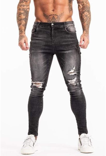 men's jeans fashion stretch ripped slim fit skinny black denim pant xs-xxl size men biker, Blue
men's jeans fashion stretch ripped slim fit skinny black denim pant xs-xxl size men biker, Blue