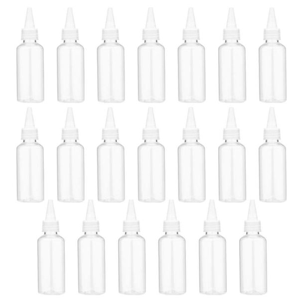 storage bottles & jars 1 set 20pcs 60ml pigment dispenser bottle transaprent sample empty liquid container (transparent)
storage bottles & jars 1 set 20pcs 60ml pigment dispenser bottle transaprent sample empty liquid container (transparent)