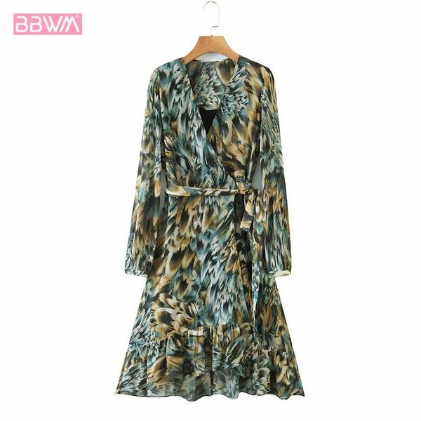 ruffled plant-printed v-neck lace-up slim fit chic women's dress harajuku french leisure vacation female casual dresses, Black;gray
ruffled plant-printed v-neck lace-up slim fit chic women's dress harajuku french leisure vacation female casual dresses, Black;gray