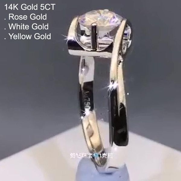 cluster rings 14k gold 5 moissanite diamond ring women round heart classic trendy wedding party engagement anniversary ct d color, Golden;silver
cluster rings 14k gold 5 moissanite diamond ring women round heart classic trendy wedding party engagement anniversary ct d color, Golden;silver