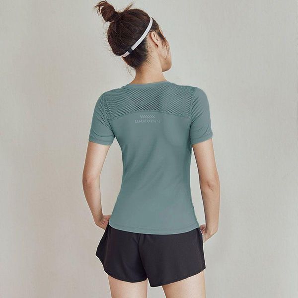 yoga outfit women t-shirts summer fitness sports running thin elastic quick-drying short-sleeved casual outerwear fashion clothes
yoga outfit women t-shirts summer fitness sports running thin elastic quick-drying short-sleeved casual outerwear fashion clothes