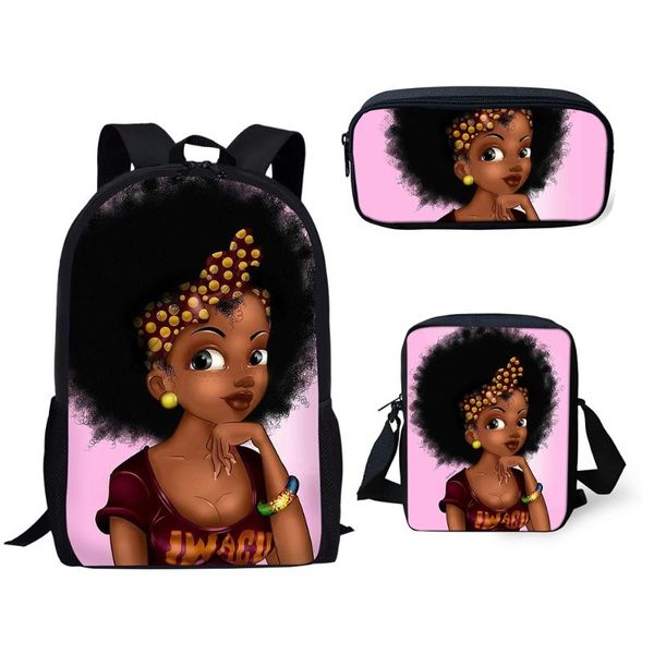 haoyun 3pcs/set children's backpack african girls pattern school bags arts afro design teenagers shoulder book mochila
haoyun 3pcs/set children's backpack african girls pattern school bags arts afro design teenagers shoulder book mochila