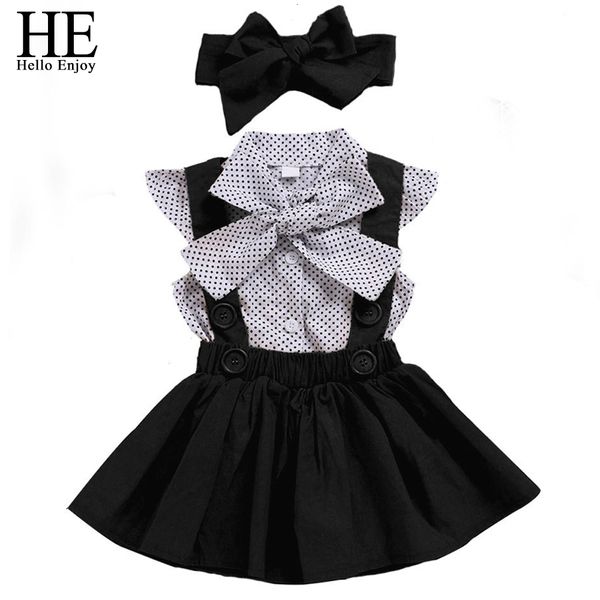 he hello enjoy kids clothes baby girls clothing sets summer flying sleeve dot strap skirt+headband 3-piece princess suit 1-6 q1215, White
he hello enjoy kids clothes baby girls clothing sets summer flying sleeve dot strap skirt+headband 3-piece princess suit 1-6 q1215, White