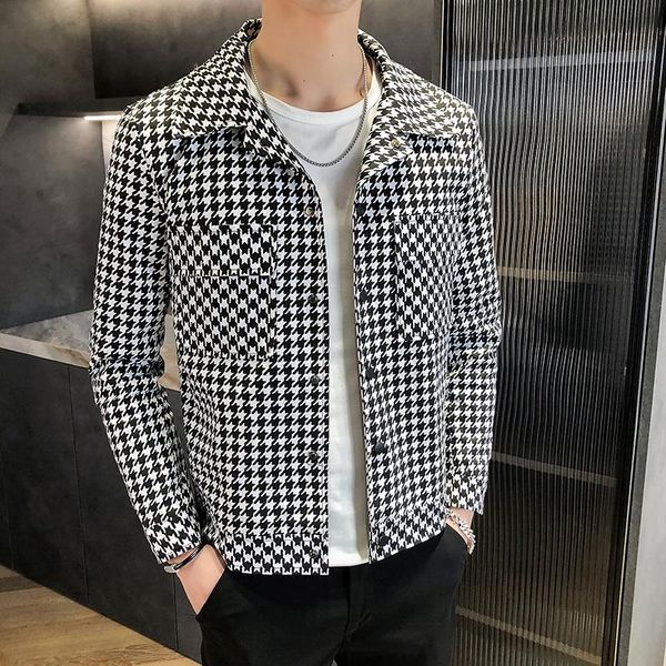 men's jackets 2021 brand clothing plaid bomber winter jacket men japanese streetwear for slim fit coat 2xl, Black;brown
men's jackets 2021 brand clothing plaid bomber winter jacket men japanese streetwear for slim fit coat 2xl, Black;brown