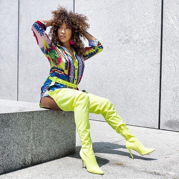 boots women microfiber stiletto high heels waist ladies light green pointed toe dress runway shoes woman thigh, Black
boots women microfiber stiletto high heels waist ladies light green pointed toe dress runway shoes woman thigh, Black