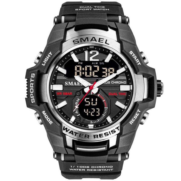 wristwatches men's watches 50m water resistant sports watch g military wristwatch black digital clock relojes hombre, Slivery;brown
wristwatches men's watches 50m water resistant sports watch g military wristwatch black digital clock relojes hombre, Slivery;brown