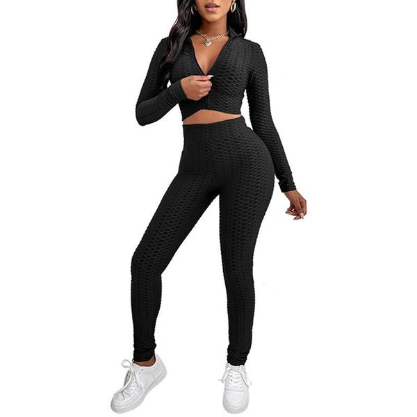women's two piece pants pieces sports suit female solid running sets zipper stand long sleeve v-neck +high waist leggings women tracksu, White
women's two piece pants pieces sports suit female solid running sets zipper stand long sleeve v-neck +high waist leggings women tracksu, White