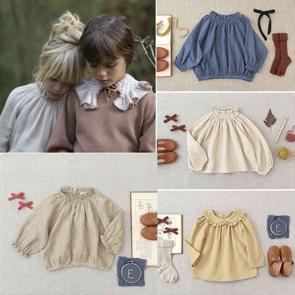 kids blouse girl long sleeve t shirts spring summer soor ploom children vintage style fashion design baby clothes plaid, Blue
kids blouse girl long sleeve t shirts spring summer soor ploom children vintage style fashion design baby clothes plaid, Blue