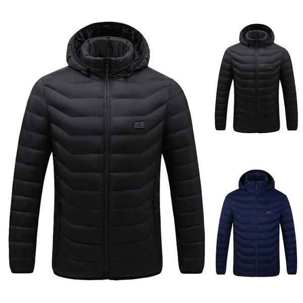men's jackets outdoor active solid washable jacket coat heated warm zipper hooded with pockets winter quilted coats outwear#30, Black;brown
men's jackets outdoor active solid washable jacket coat heated warm zipper hooded with pockets winter quilted coats outwear#30, Black;brown