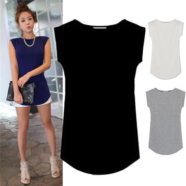 t shirts womens camis female solid color cotton basic shirt women fashion summer plain blank tshirts, White
t shirts womens camis female solid color cotton basic shirt women fashion summer plain blank tshirts, White