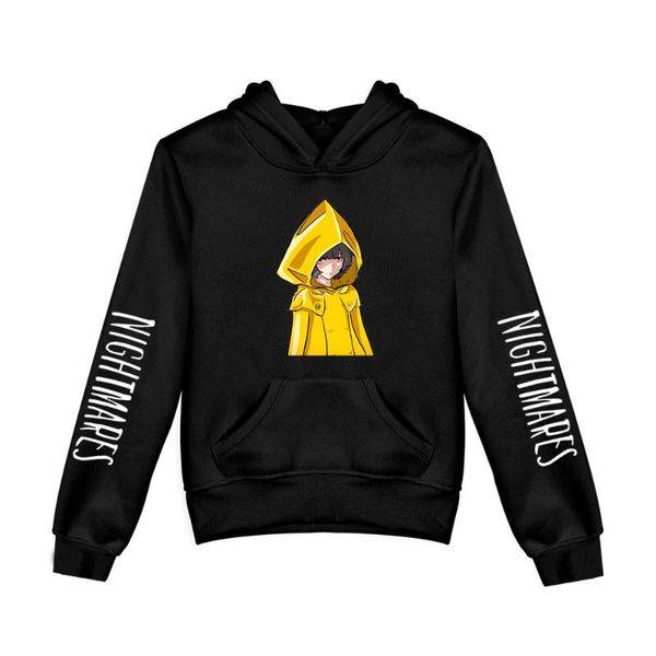 men's hoodies & sweatshirts boy's girl kids little nightmares hoodie children kawaii clothes pullover harajuku streetwear fashion, Black
men's hoodies & sweatshirts boy's girl kids little nightmares hoodie children kawaii clothes pullover harajuku streetwear fashion, Black