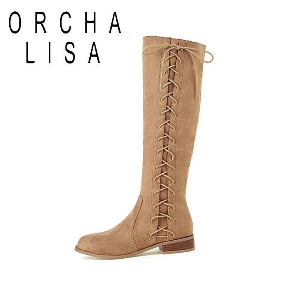 boots 2021 women knee high low heels flock flat round toe zipper shoes winter spring brown black big size 32-48 botas mujer
boots 2021 women knee high low heels flock flat round toe zipper shoes winter spring brown black big size 32-48 botas mujer