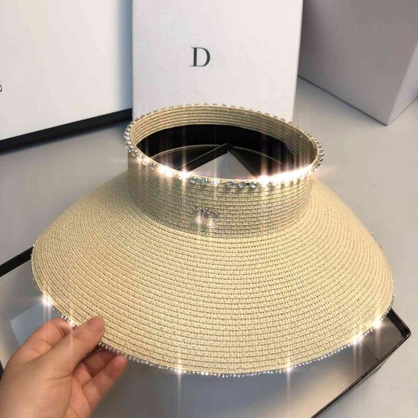 water drill big brim hollow hat fashion milan star summer straw hat women's travel sun hat, Black;white
water drill big brim hollow hat fashion milan star summer straw hat women's travel sun hat, Black;white