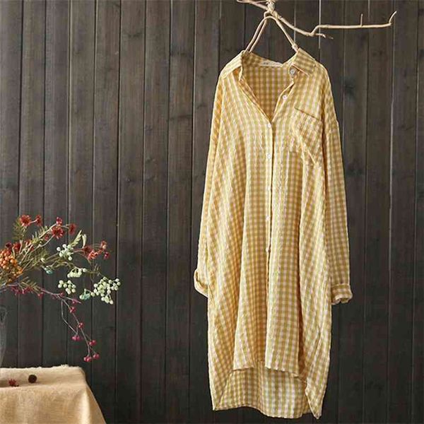 plus size 5xl cotton plaid women's shirt check long sleeve casual loose shirts for girls summer women streetwear 210524, White
plus size 5xl cotton plaid women's shirt check long sleeve casual loose shirts for girls summer women streetwear 210524, White