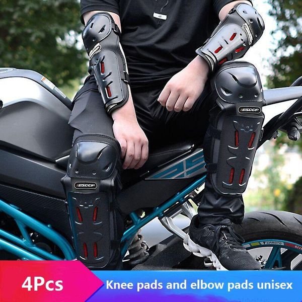 elbow & knee pads 4pcs/set motorcycle riding protective gear anti-fall men women bicycle mtb leg set, Black;gray
elbow & knee pads 4pcs/set motorcycle riding protective gear anti-fall men women bicycle mtb leg set, Black;gray