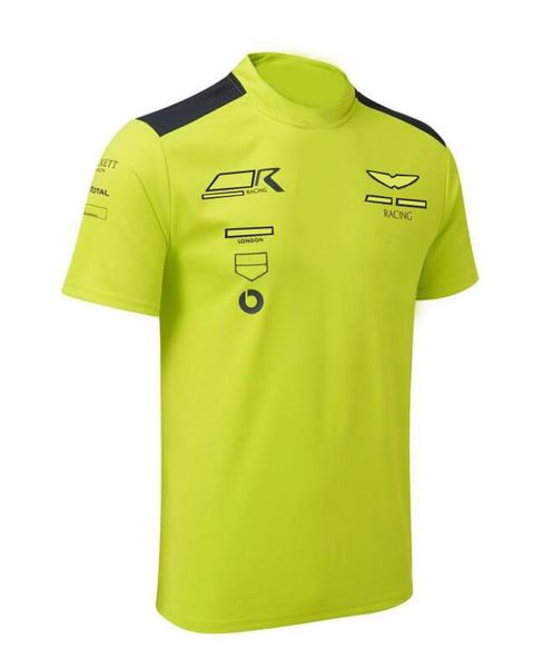 new racing team f1 t-shirt, round neck short sleeve, same style customization 
new racing team f1 t-shirt, round neck short sleeve, same style customization