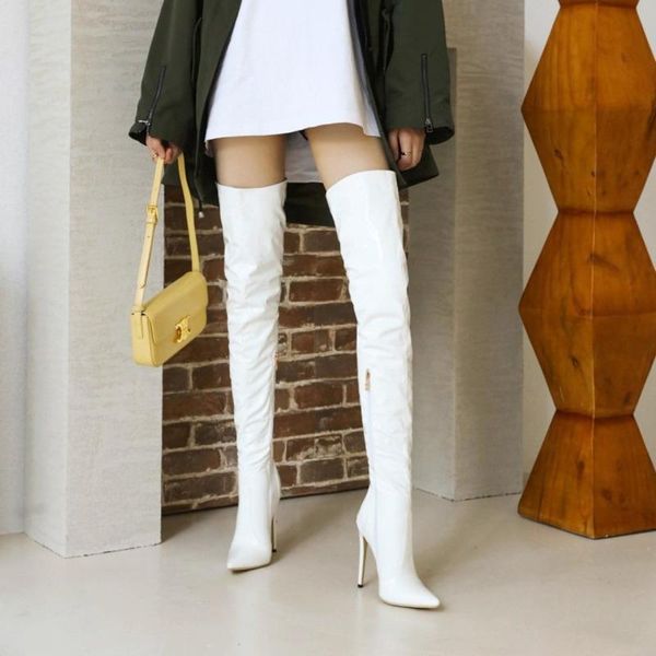 boots drop big size 43 female solid zipper chunky pointed toe over knee high heel women trendy fashion shoes, Black
boots drop big size 43 female solid zipper chunky pointed toe over knee high heel women trendy fashion shoes, Black