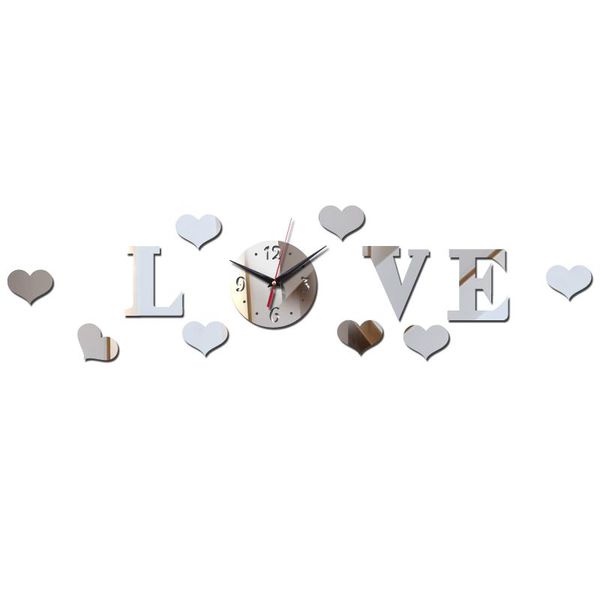 wall clocks design acrylic mirror clock stickers diy creative love heart quartz home decoration watches
wall clocks design acrylic mirror clock stickers diy creative love heart quartz home decoration watches