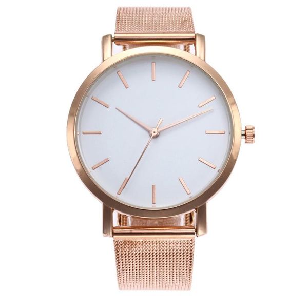 wristwatches gold silver casual quartz watch women mesh stainless steel dress watches relogio feminino clock, Slivery;brown
wristwatches gold silver casual quartz watch women mesh stainless steel dress watches relogio feminino clock, Slivery;brown