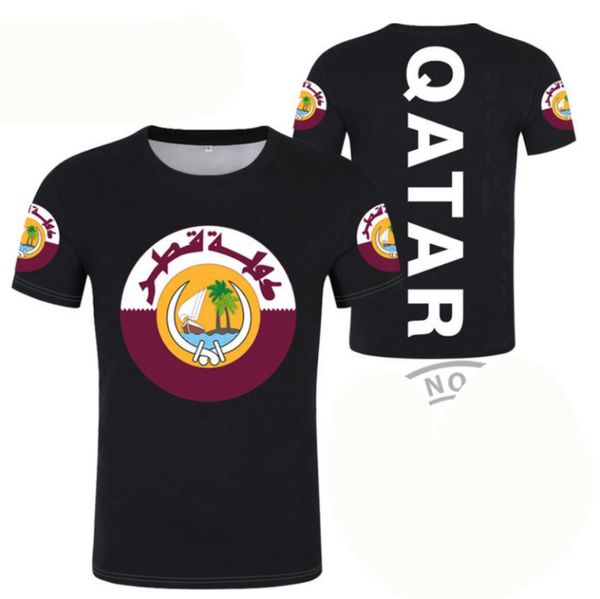 men's t-shirts state of qatar t shirt diy custom made name number qat t-shirt nation flag qa arab arabic country print po text clothing, White;black
men's t-shirts state of qatar t shirt diy custom made name number qat t-shirt nation flag qa arab arabic country print po text clothing, White;black