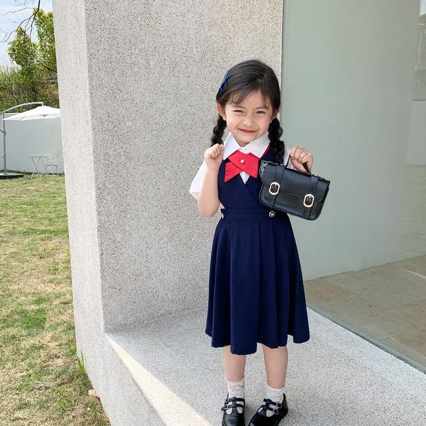clothing sets mila chou 2021 summer girl's school style dress suit children's blue with white shirt kids 2-piece 2-8 year
clothing sets mila chou 2021 summer girl's school style dress suit children's blue with white shirt kids 2-piece 2-8 year