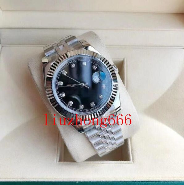 high end men 41mm quality fashion watch sports automatic movement business luminous 316l stainless steel waterproof diving date mens luxury, Slivery;brown
high end men 41mm quality fashion watch sports automatic movement business luminous 316l stainless steel waterproof diving date mens luxury, Slivery;brown