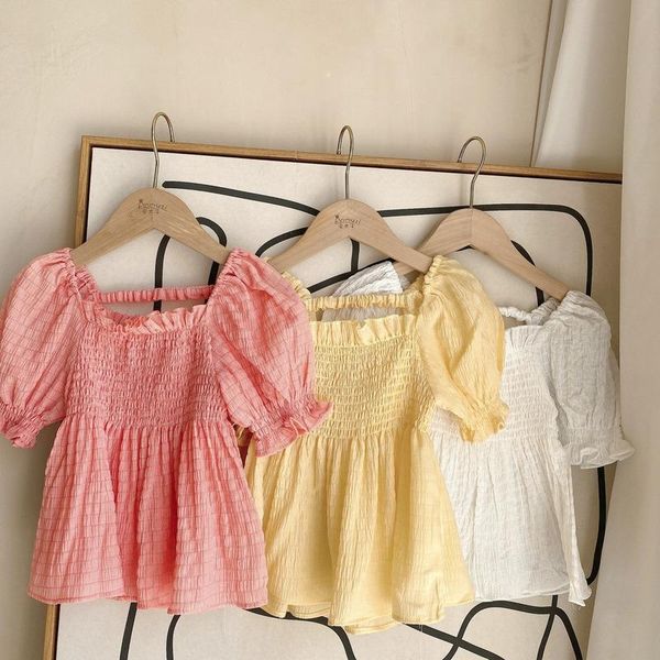 korean style baby girls soft loose puff sleeve dresses cute casual thin princess dress girl's, Red;yellow
korean style baby girls soft loose puff sleeve dresses cute casual thin princess dress girl's, Red;yellow
