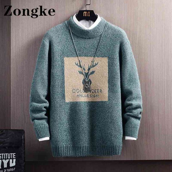 zongke elk print clothing hip hop streetwear pulover men sweater pull vintage 3xl 2021 autumn winter new arrivals, Black
zongke elk print clothing hip hop streetwear pulover men sweater pull vintage 3xl 2021 autumn winter new arrivals, Black
