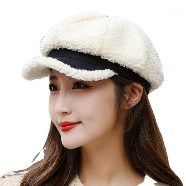 berets fashion cute women warm for outdoor autumn winter casual lady octagonal retro cap hat, Blue;gray
berets fashion cute women warm for outdoor autumn winter casual lady octagonal retro cap hat, Blue;gray
