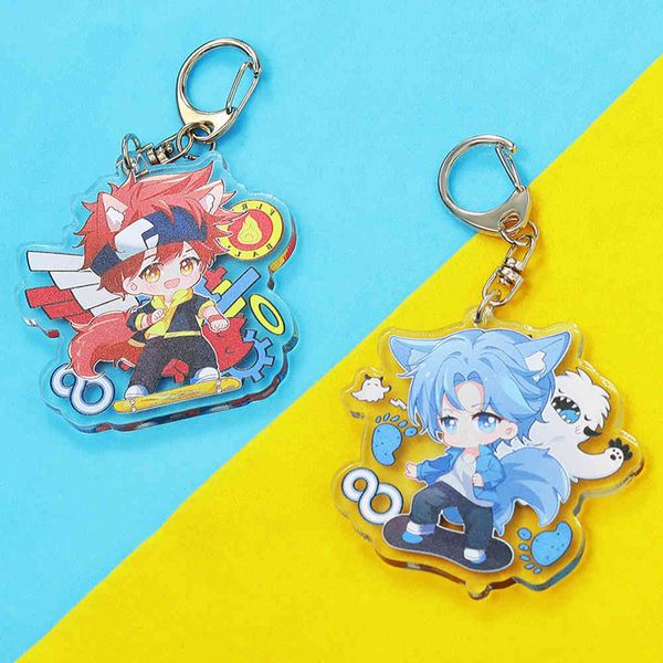 sk8 the infinity keychains cosplay miya langa reki cherry blossom adam key rings kawaii pendants fashon jewerly gifts, Silver
sk8 the infinity keychains cosplay miya langa reki cherry blossom adam key rings kawaii pendants fashon jewerly gifts, Silver